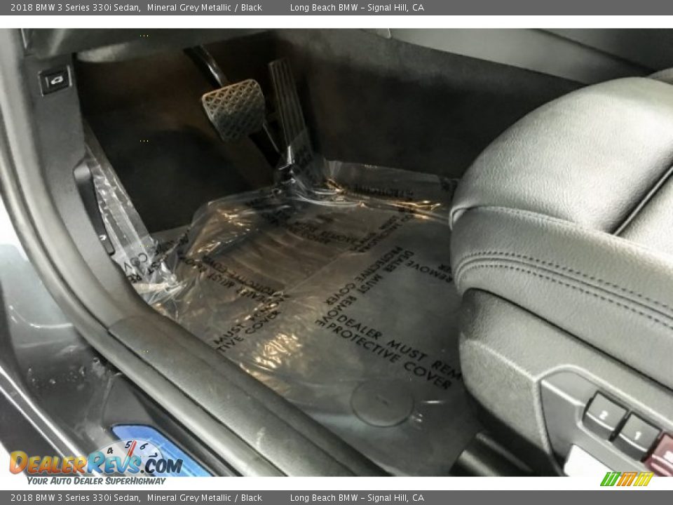 2018 BMW 3 Series 330i Sedan Mineral Grey Metallic / Black Photo #21