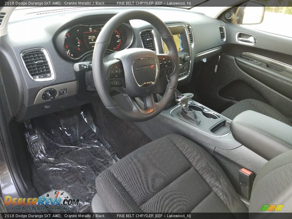 2018 Dodge Durango SXT AWD Granite Metallic / Black Photo #7