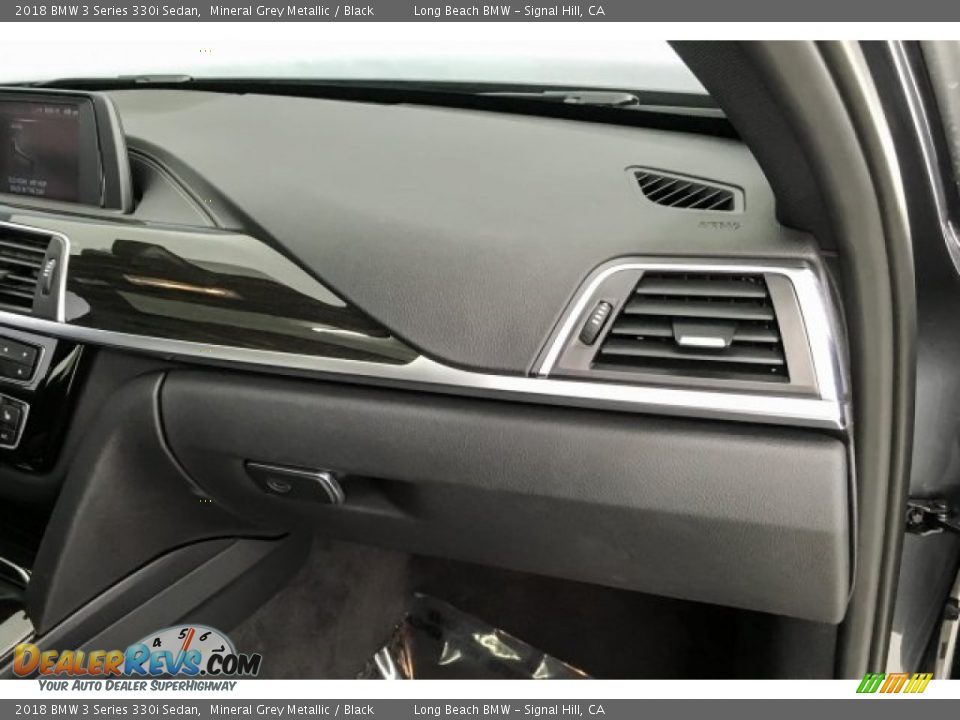 2018 BMW 3 Series 330i Sedan Mineral Grey Metallic / Black Photo #24