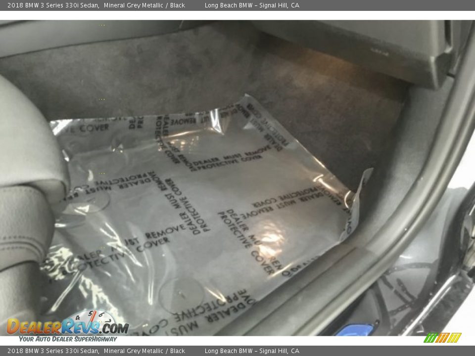 2018 BMW 3 Series 330i Sedan Mineral Grey Metallic / Black Photo #25