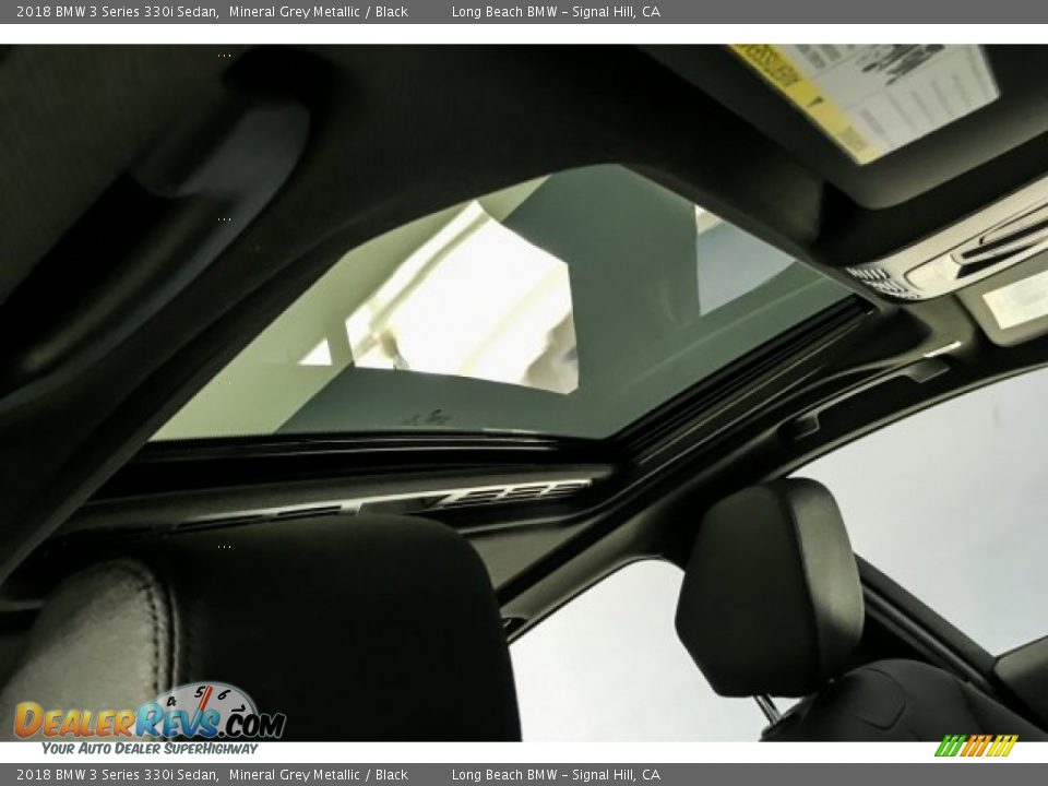 2018 BMW 3 Series 330i Sedan Mineral Grey Metallic / Black Photo #26