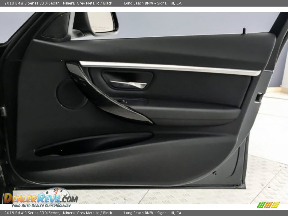 2018 BMW 3 Series 330i Sedan Mineral Grey Metallic / Black Photo #27