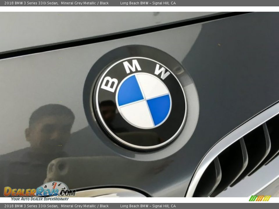 2018 BMW 3 Series 330i Sedan Mineral Grey Metallic / Black Photo #30