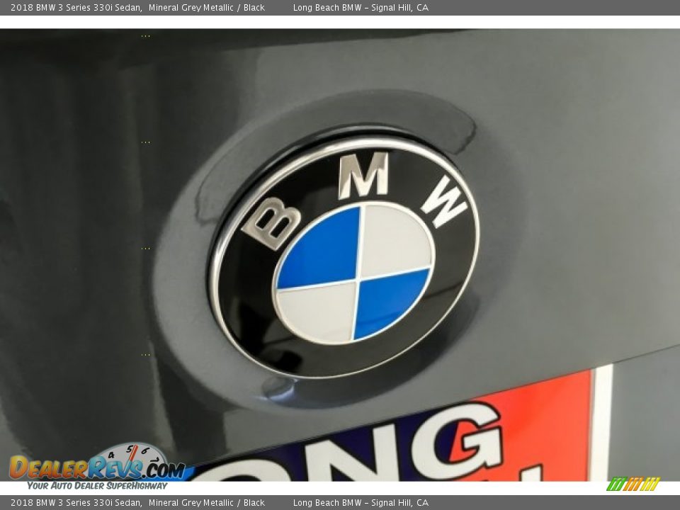 2018 BMW 3 Series 330i Sedan Mineral Grey Metallic / Black Photo #32