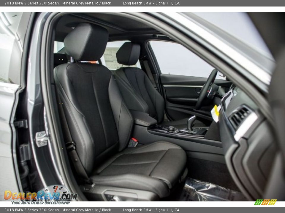 2018 BMW 3 Series 330i Sedan Mineral Grey Metallic / Black Photo #2