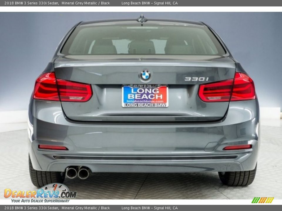2018 BMW 3 Series 330i Sedan Mineral Grey Metallic / Black Photo #3