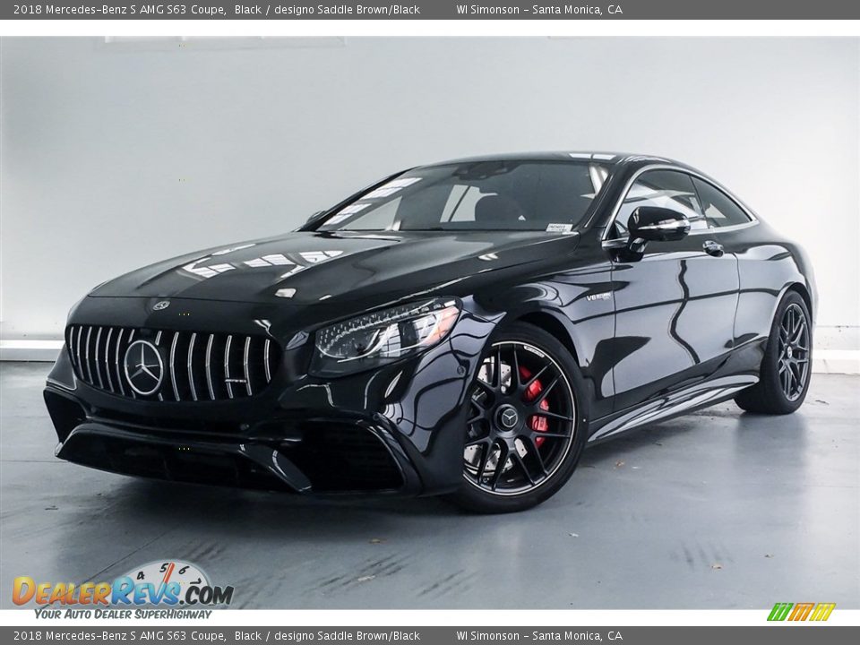 Front 3/4 View of 2018 Mercedes-Benz S AMG S63 Coupe Photo #13