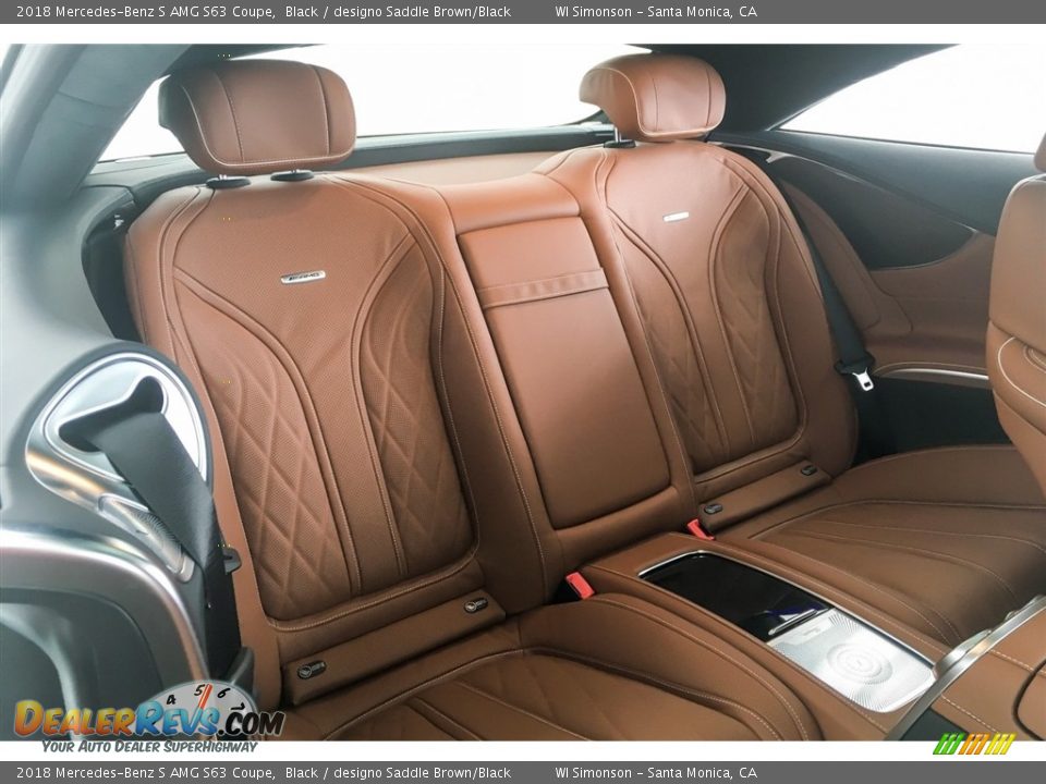 Rear Seat of 2018 Mercedes-Benz S AMG S63 Coupe Photo #15