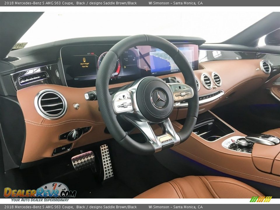 Dashboard of 2018 Mercedes-Benz S AMG S63 Coupe Photo #20