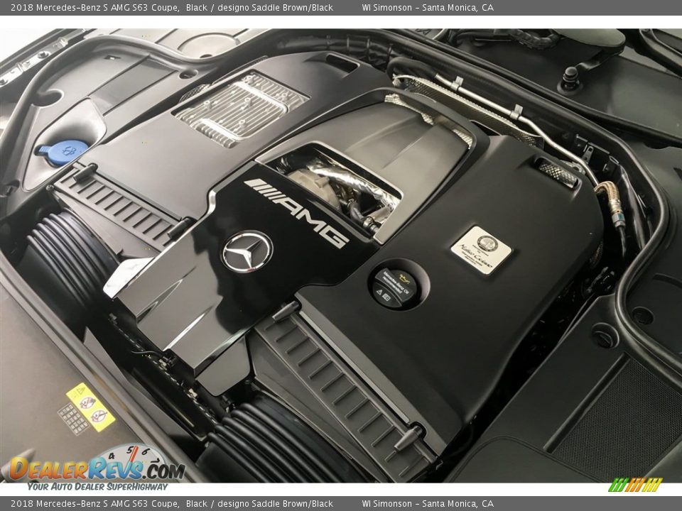 2018 Mercedes-Benz S AMG S63 Coupe 4.0 Liter biturbo DOHC 32-Valve VVT V8 Engine Photo #31