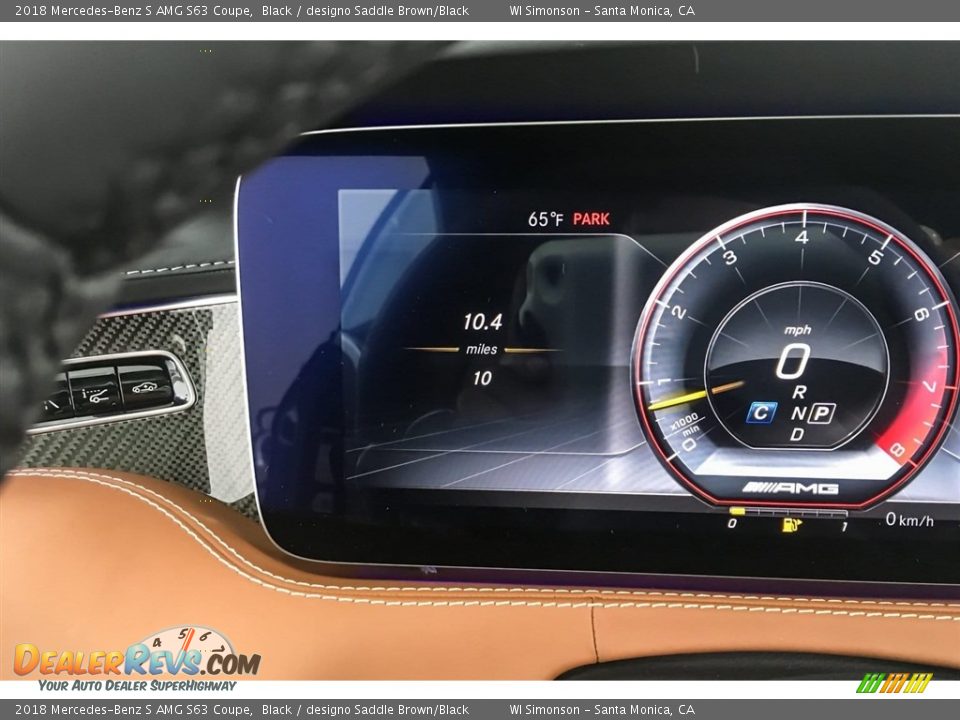 2018 Mercedes-Benz S AMG S63 Coupe Gauges Photo #34