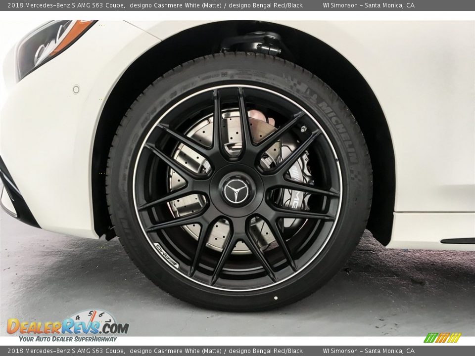 2018 Mercedes-Benz S AMG S63 Coupe Wheel Photo #8