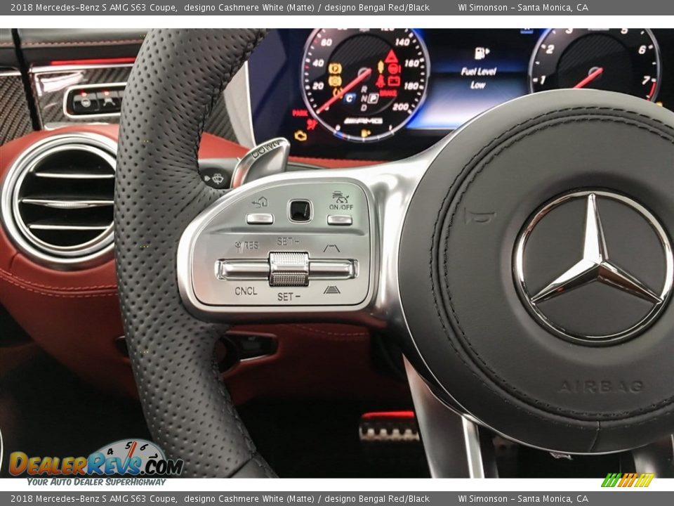 Controls of 2018 Mercedes-Benz S AMG S63 Coupe Photo #18