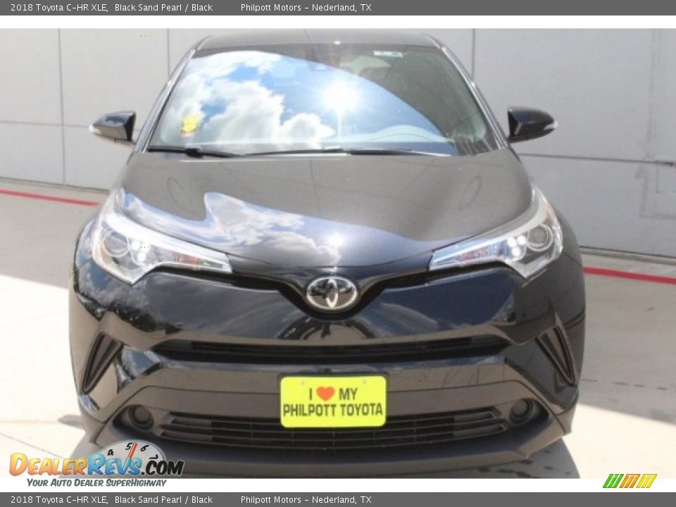 2018 Toyota C-HR XLE Black Sand Pearl / Black Photo #2