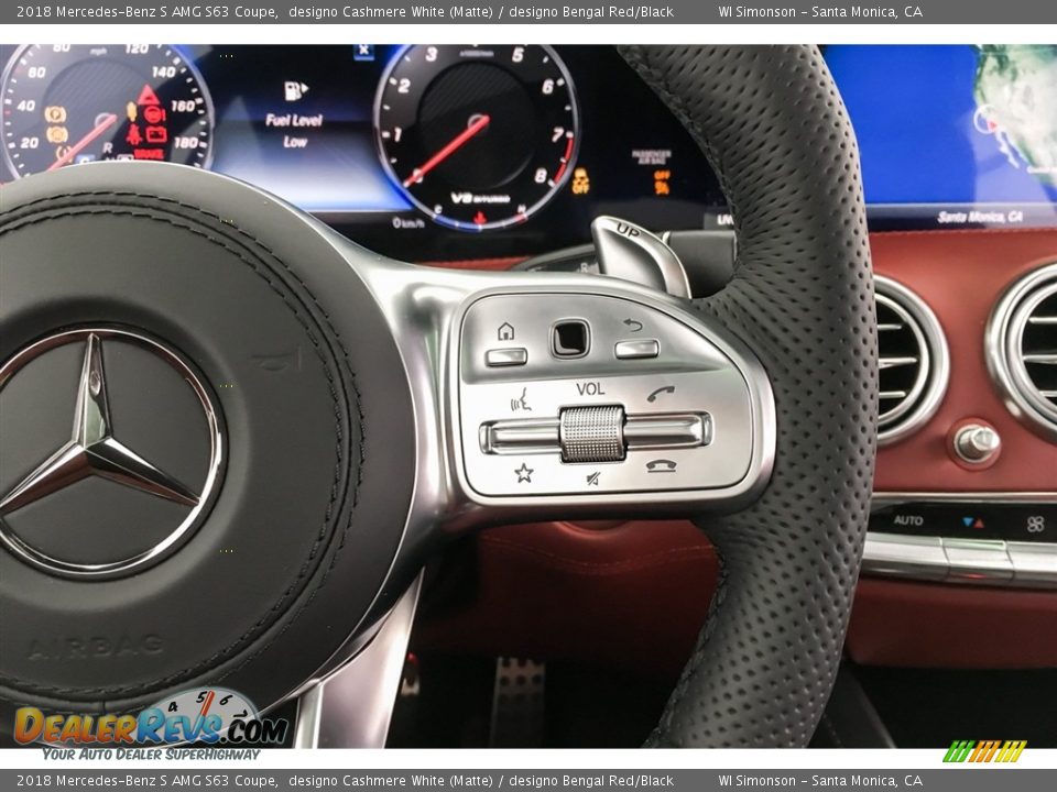 Controls of 2018 Mercedes-Benz S AMG S63 Coupe Photo #19