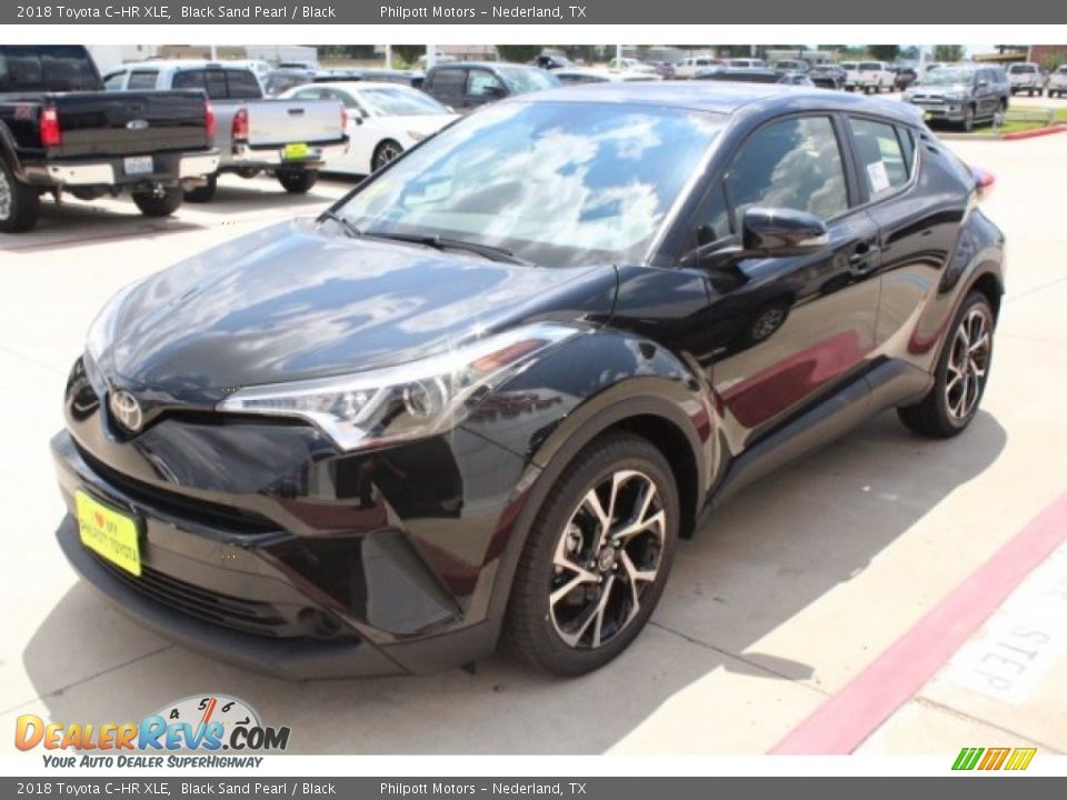 2018 Toyota C-HR XLE Black Sand Pearl / Black Photo #3