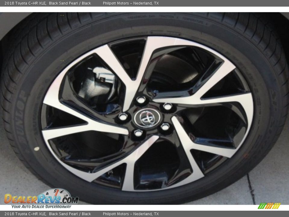 2018 Toyota C-HR XLE Black Sand Pearl / Black Photo #4