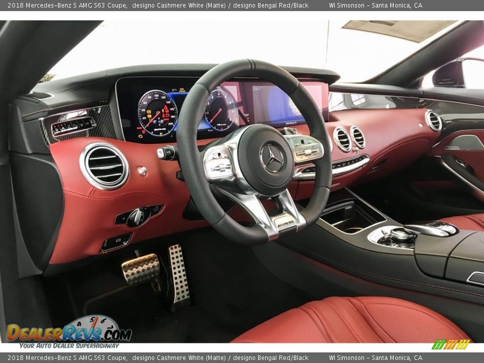 Dashboard of 2018 Mercedes-Benz S AMG S63 Coupe Photo #20