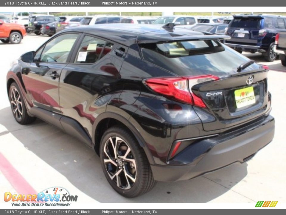 2018 Toyota C-HR XLE Black Sand Pearl / Black Photo #6