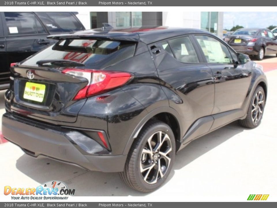 2018 Toyota C-HR XLE Black Sand Pearl / Black Photo #8