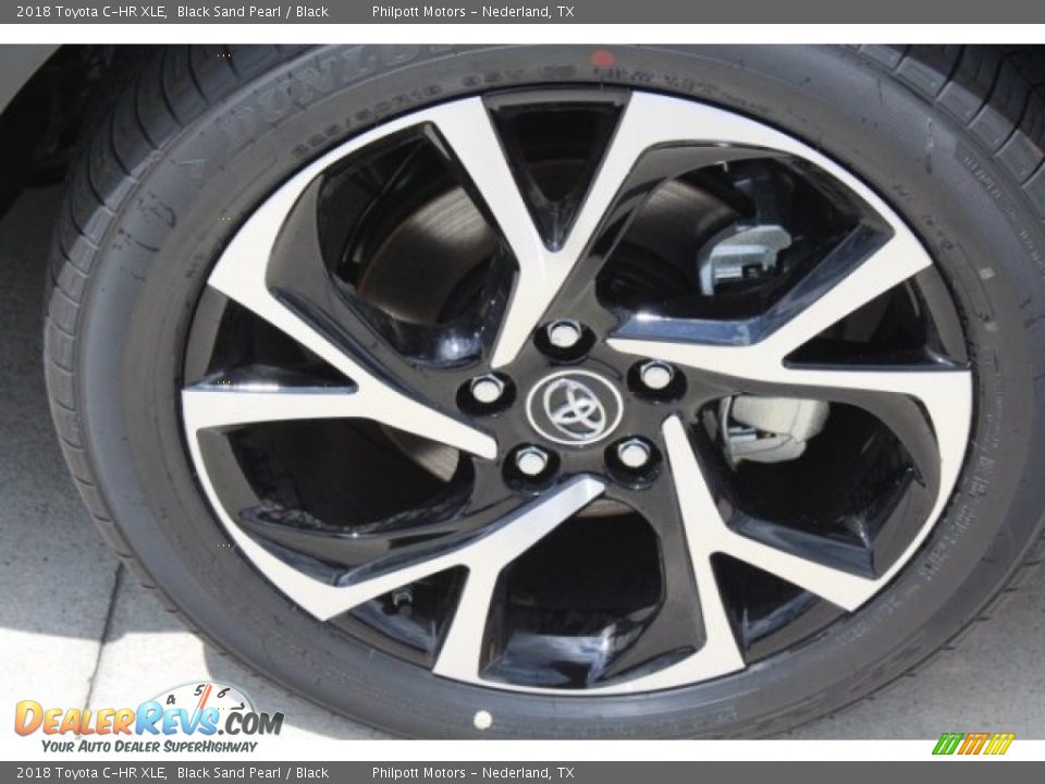 2018 Toyota C-HR XLE Black Sand Pearl / Black Photo #10