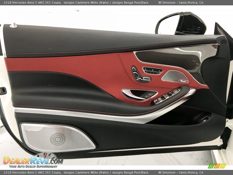 Door Panel of 2018 Mercedes-Benz S AMG S63 Coupe Photo #24