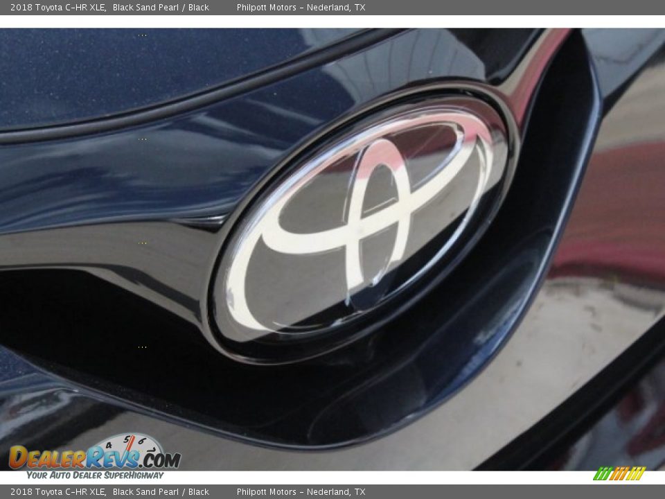 2018 Toyota C-HR XLE Black Sand Pearl / Black Photo #11