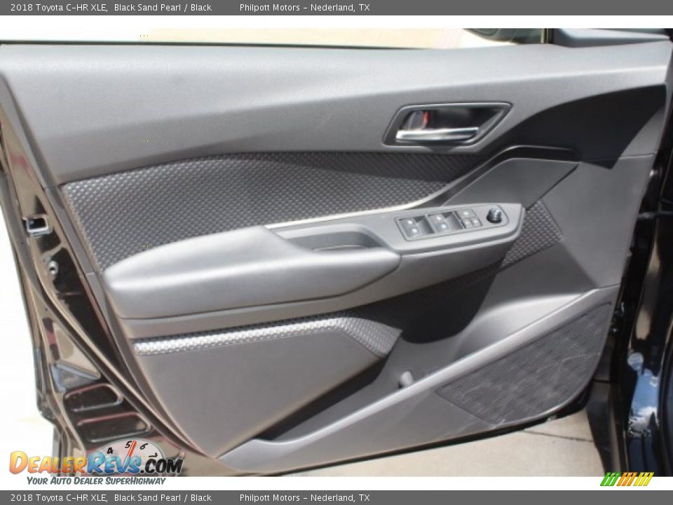 2018 Toyota C-HR XLE Black Sand Pearl / Black Photo #12