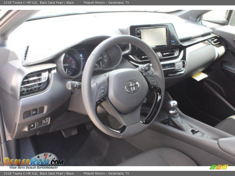 2018 Toyota C-HR XLE Black Sand Pearl / Black Photo #13