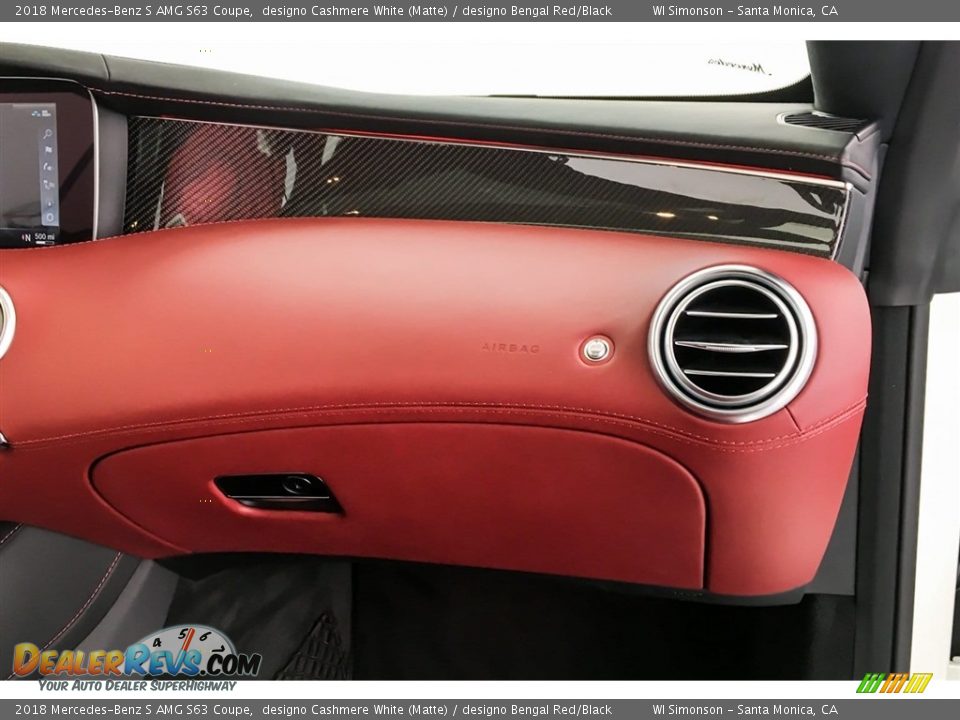 Dashboard of 2018 Mercedes-Benz S AMG S63 Coupe Photo #27