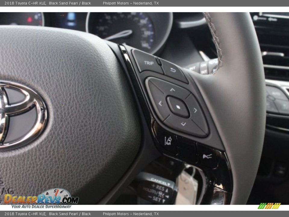 2018 Toyota C-HR XLE Black Sand Pearl / Black Photo #19