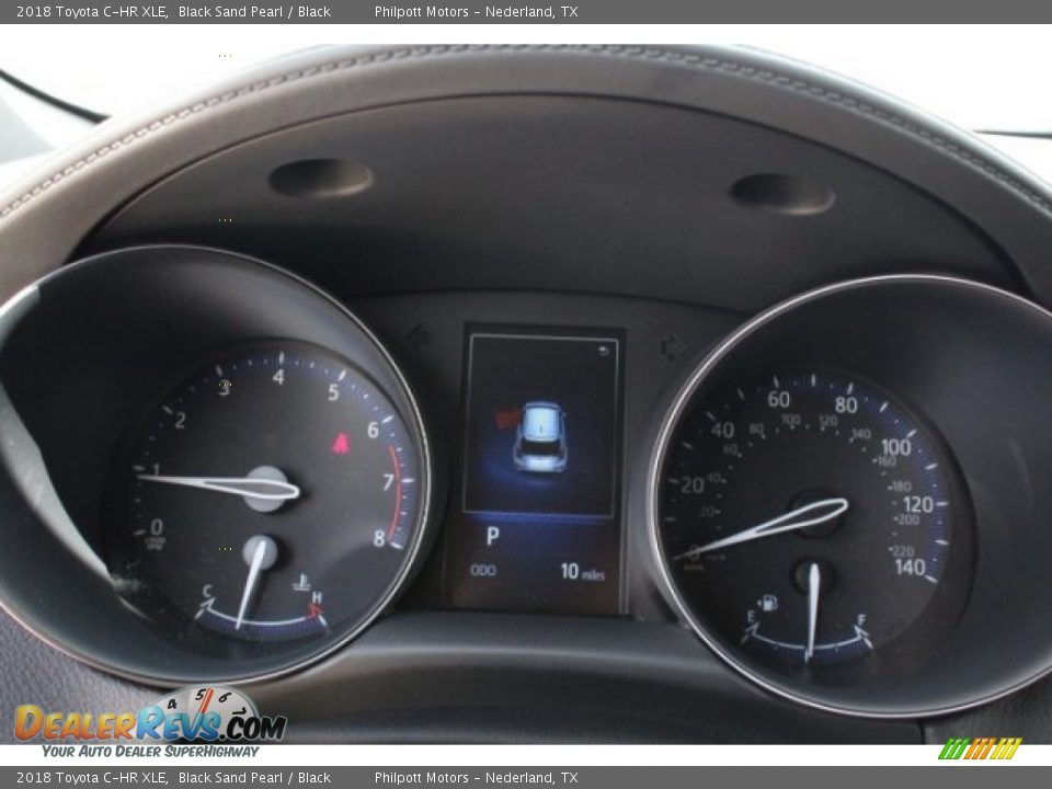 2018 Toyota C-HR XLE Black Sand Pearl / Black Photo #20