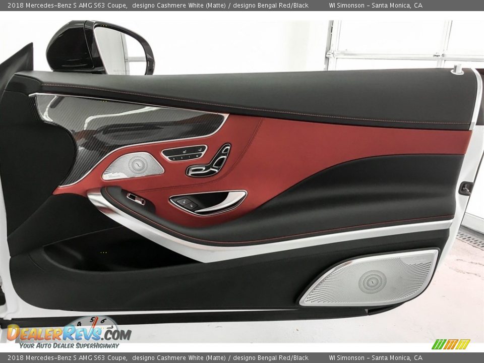 Door Panel of 2018 Mercedes-Benz S AMG S63 Coupe Photo #30