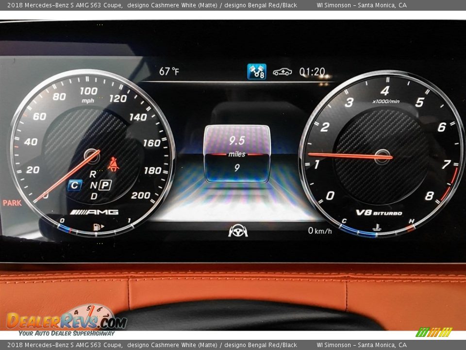 2018 Mercedes-Benz S AMG S63 Coupe Gauges Photo #34