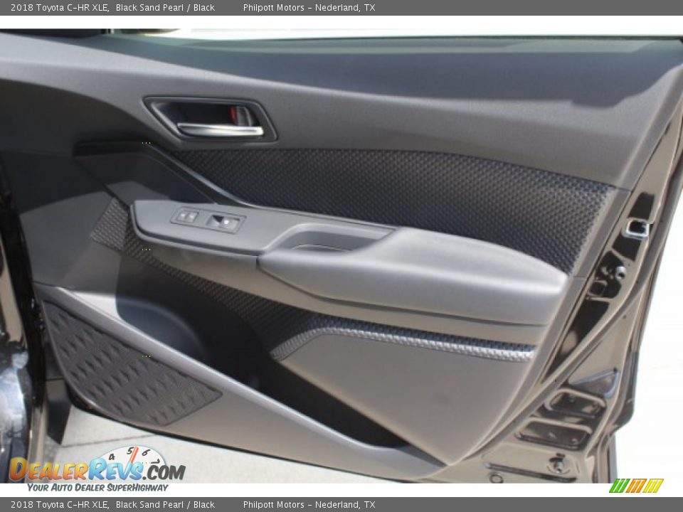 2018 Toyota C-HR XLE Black Sand Pearl / Black Photo #28