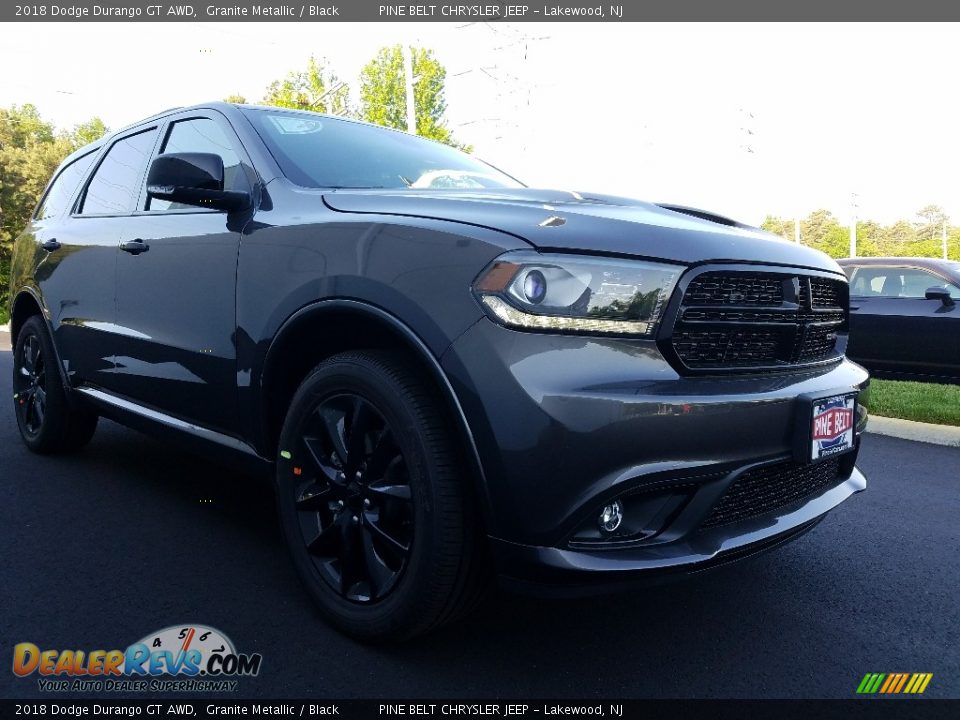 2018 Dodge Durango GT AWD Granite Metallic / Black Photo #1