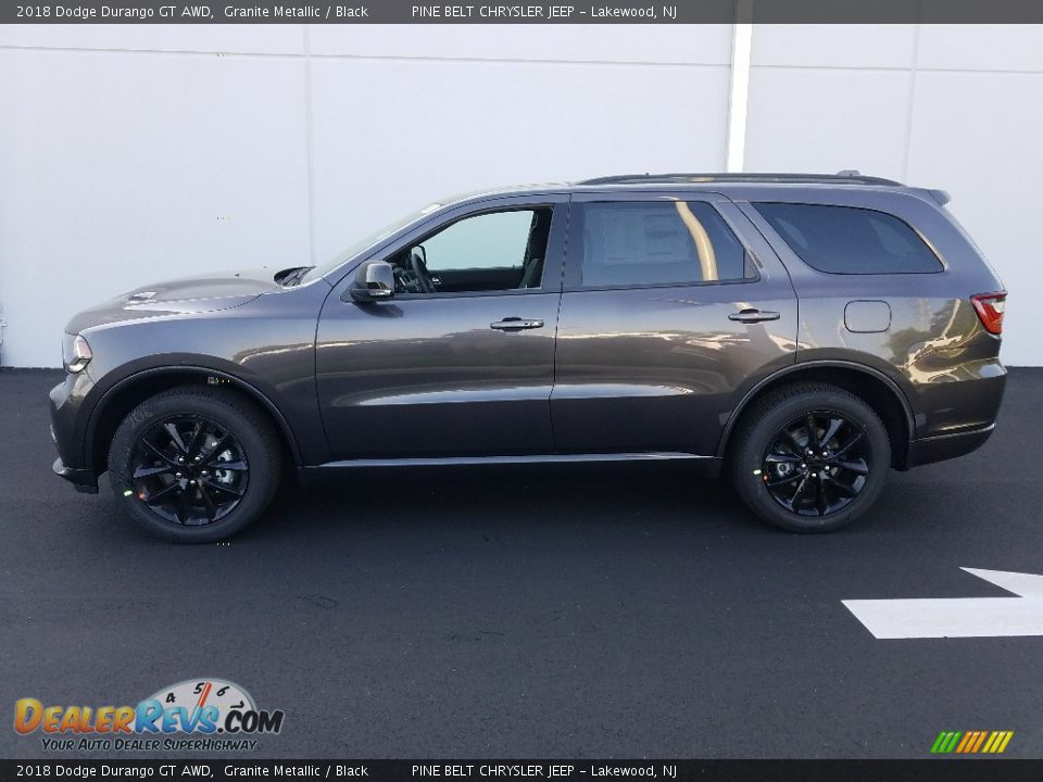 2018 Dodge Durango GT AWD Granite Metallic / Black Photo #3
