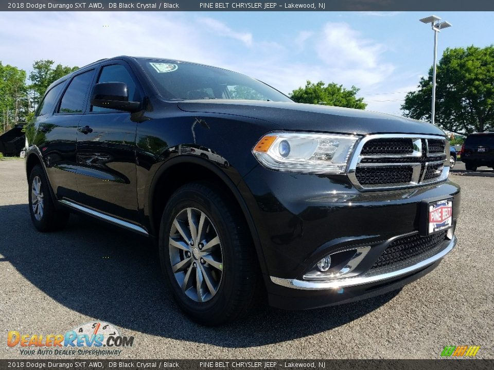 2018 Dodge Durango SXT AWD DB Black Crystal / Black Photo #1