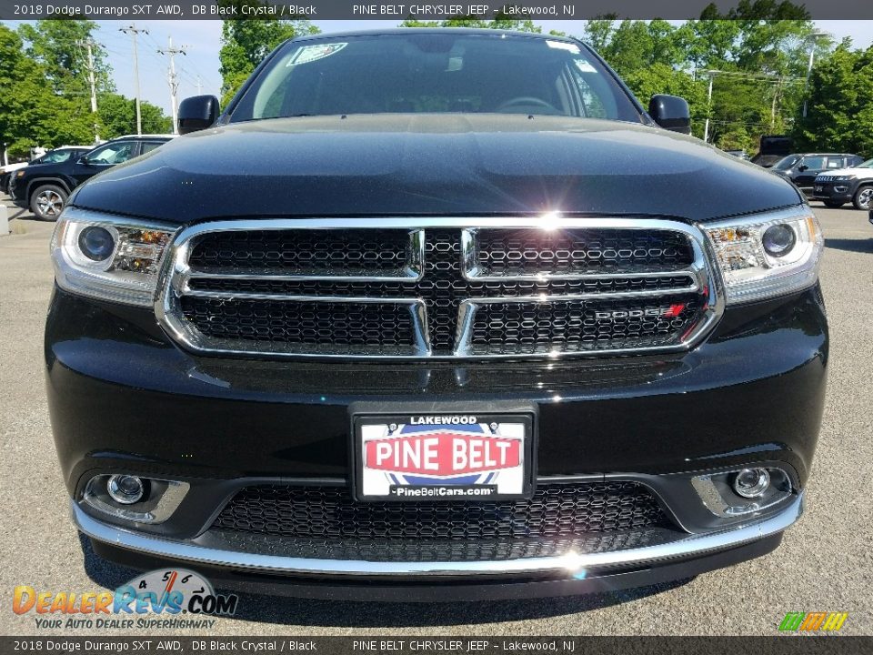2018 Dodge Durango SXT AWD DB Black Crystal / Black Photo #2