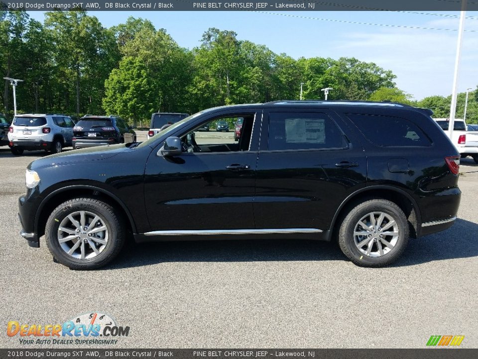 2018 Dodge Durango SXT AWD DB Black Crystal / Black Photo #3
