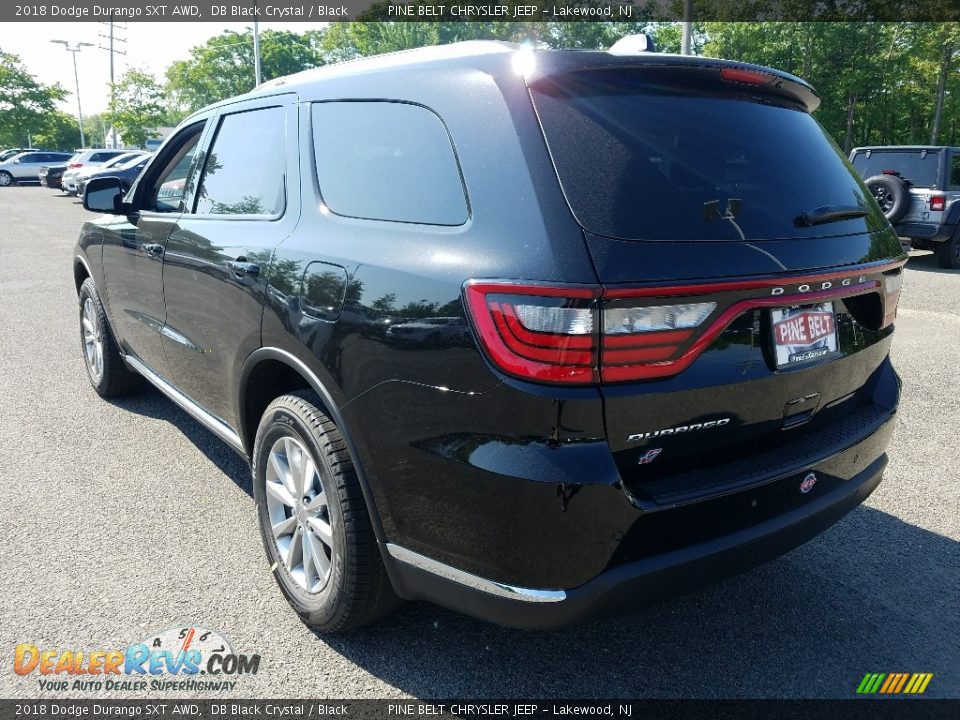 2018 Dodge Durango SXT AWD DB Black Crystal / Black Photo #4