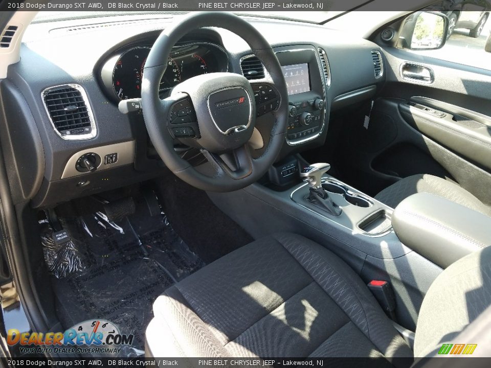 2018 Dodge Durango SXT AWD DB Black Crystal / Black Photo #7