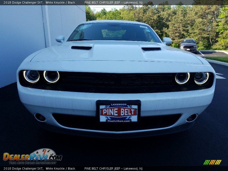 2018 Dodge Challenger SXT White Knuckle / Black Photo #2