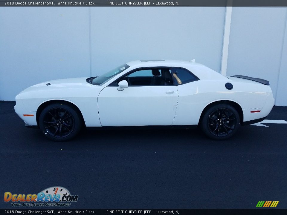 2018 Dodge Challenger SXT White Knuckle / Black Photo #3