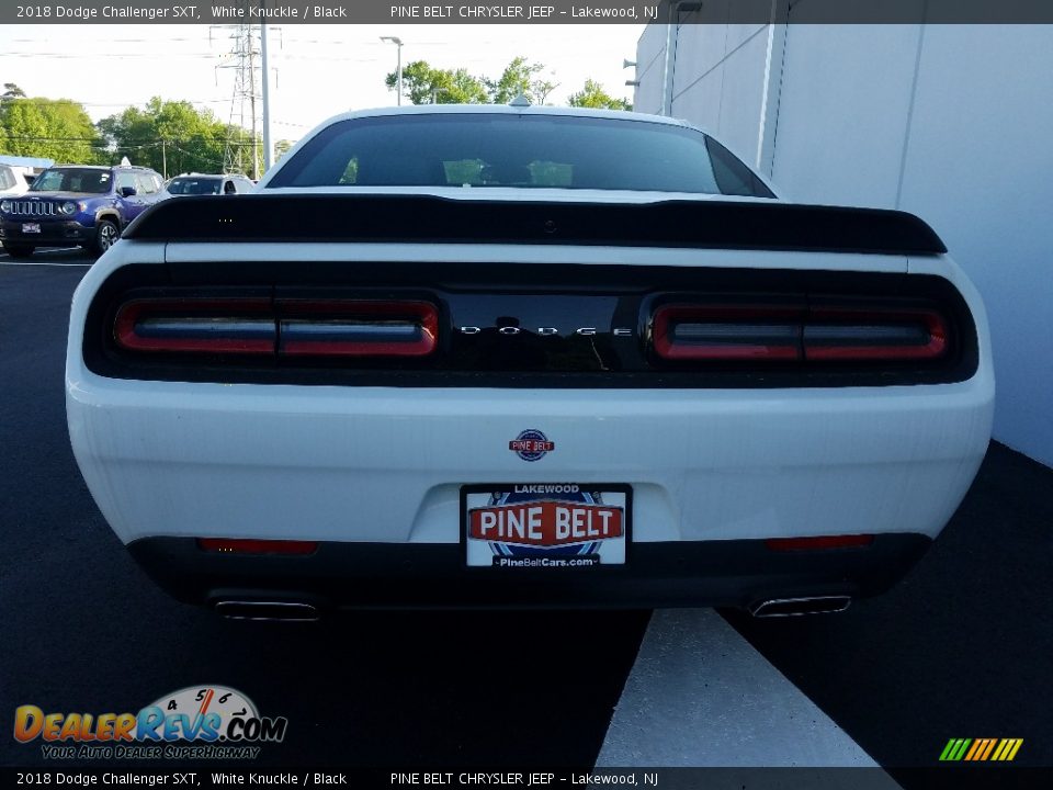 2018 Dodge Challenger SXT White Knuckle / Black Photo #5