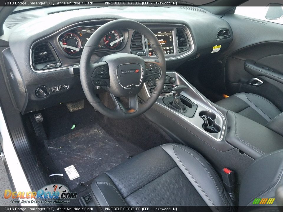 2018 Dodge Challenger SXT White Knuckle / Black Photo #7