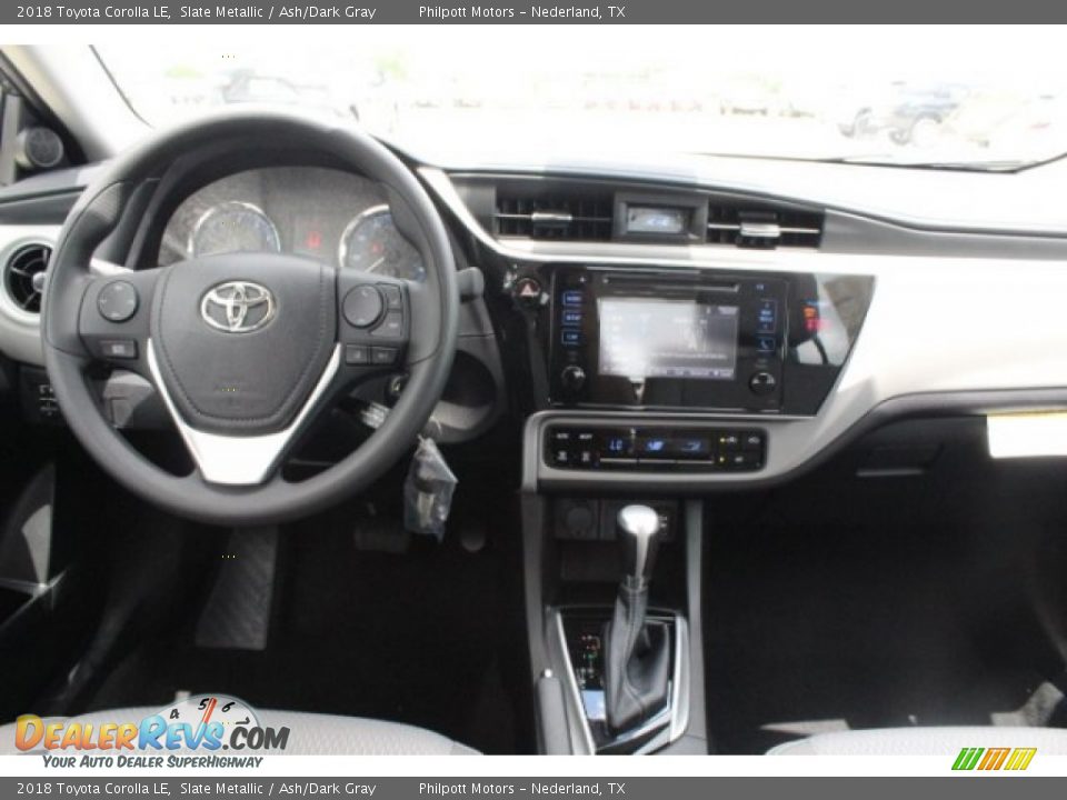2018 Toyota Corolla LE Slate Metallic / Ash/Dark Gray Photo #24