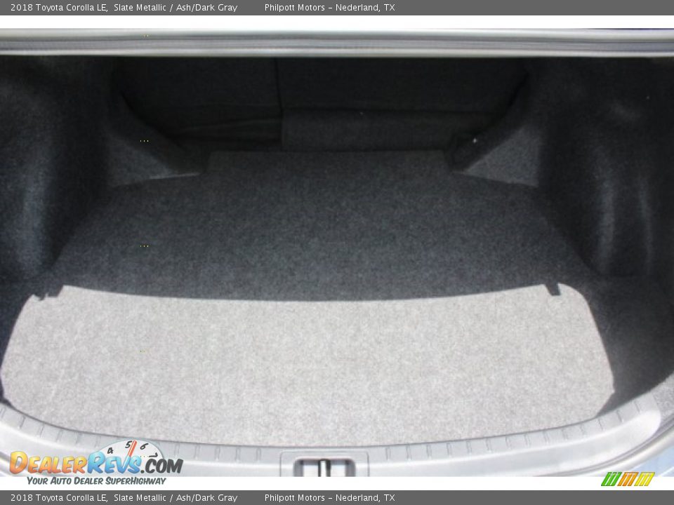 2018 Toyota Corolla LE Slate Metallic / Ash/Dark Gray Photo #26