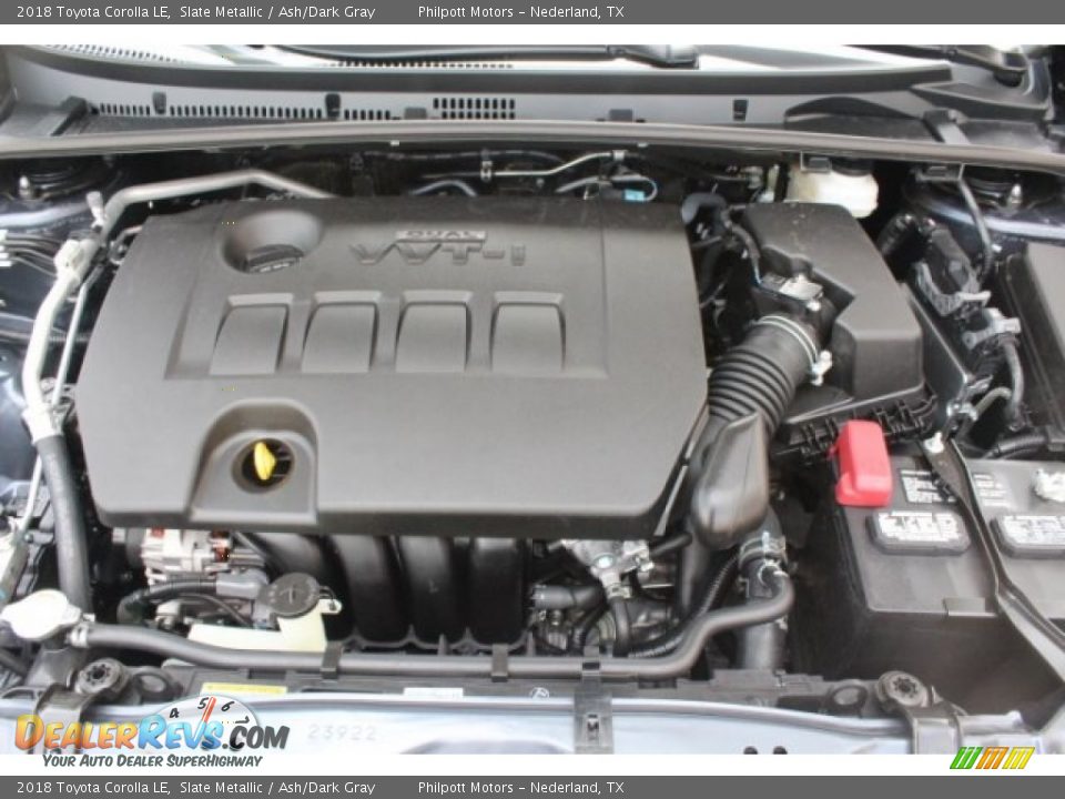 2018 Toyota Corolla LE Slate Metallic / Ash/Dark Gray Photo #32