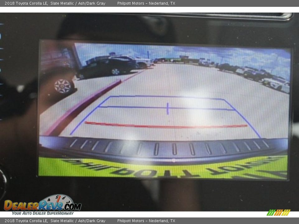 2018 Toyota Corolla LE Slate Metallic / Ash/Dark Gray Photo #15